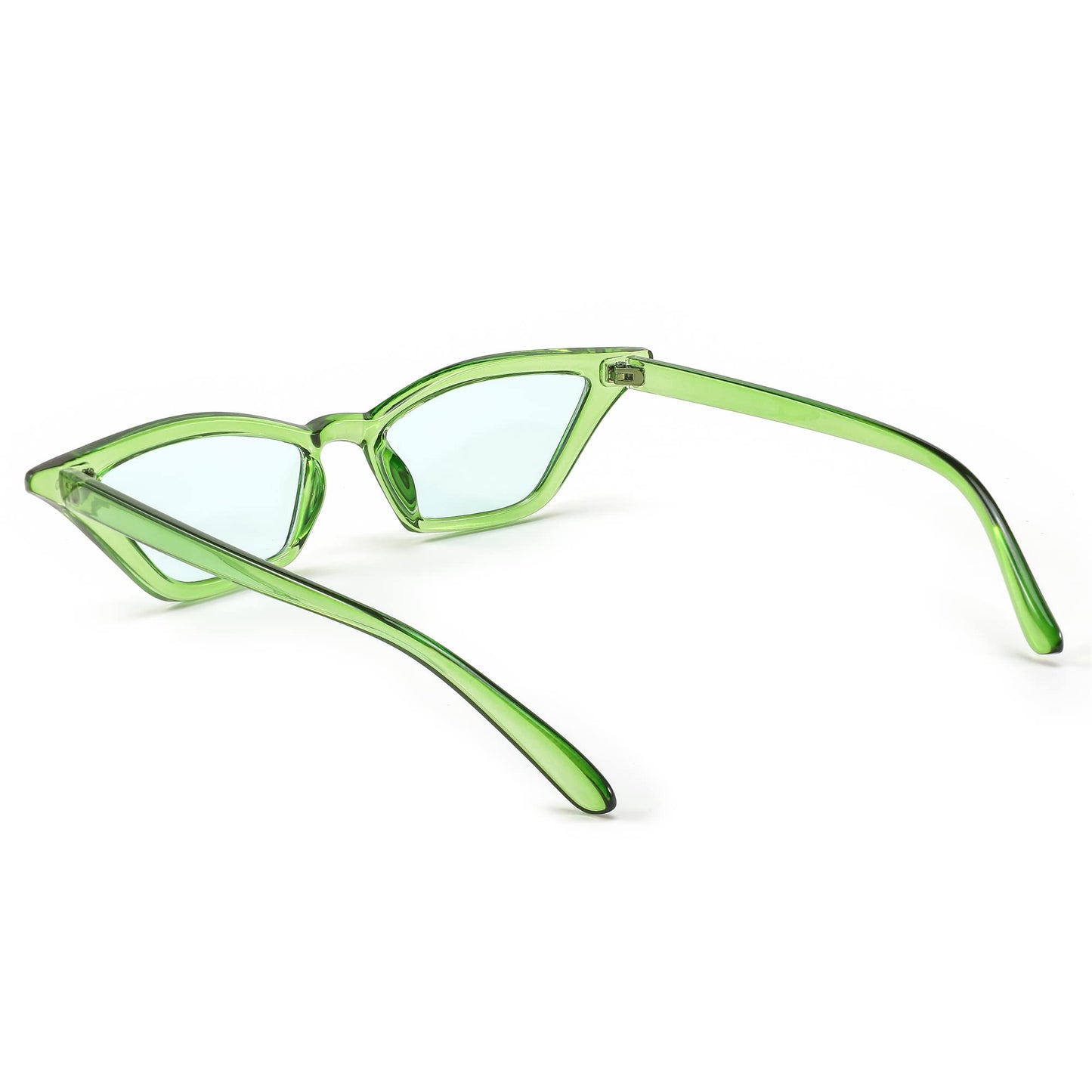 Small Cat Eye Sunglasses Vintage Square Shade Women Eyewear B2291