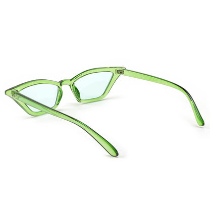 Small Cat Eye Sunglasses Vintage Square Shade Women Eyewear B2291