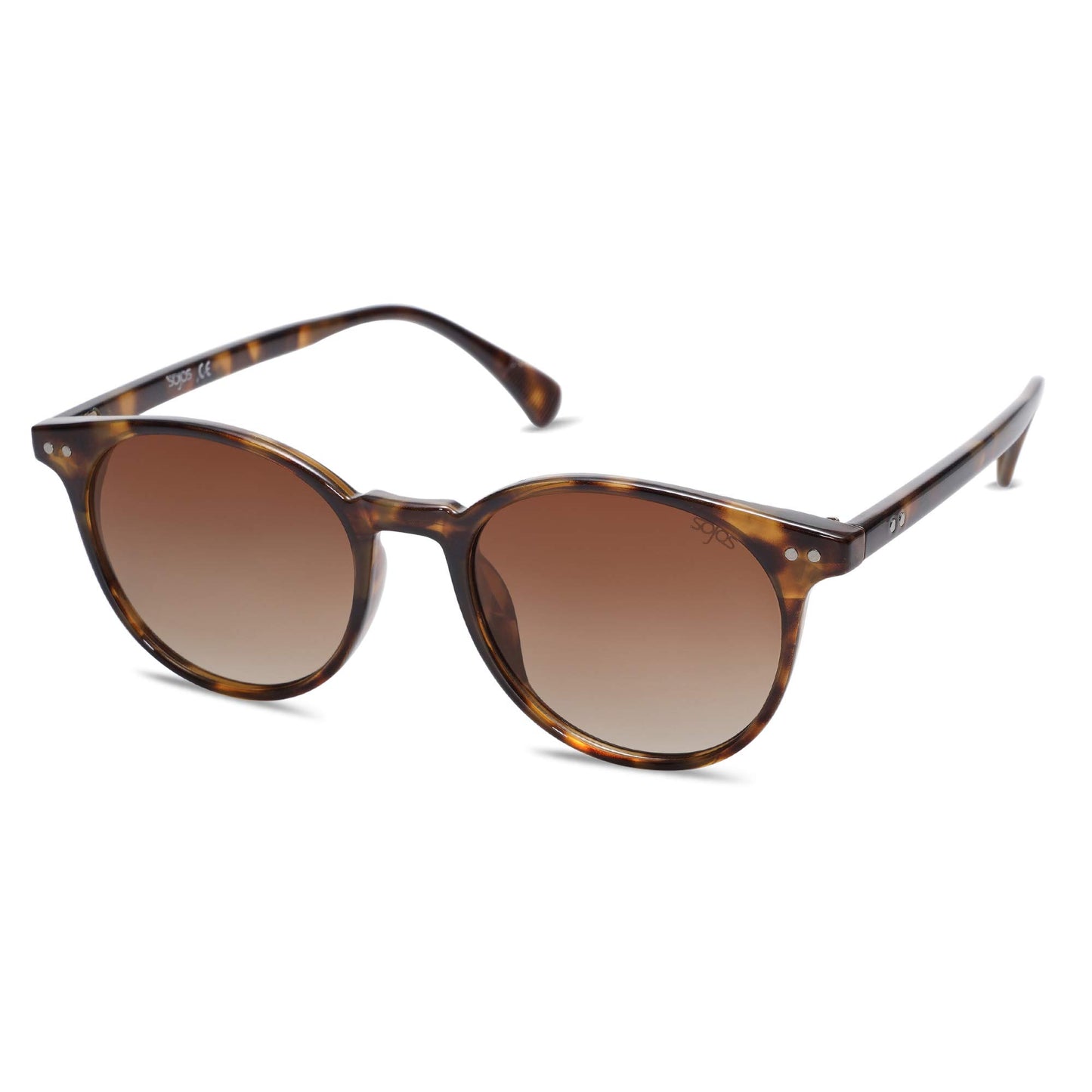 Small Round Classic Polarized Sunglasses for Women Men Vintage Style UV400 Lens SJ2113