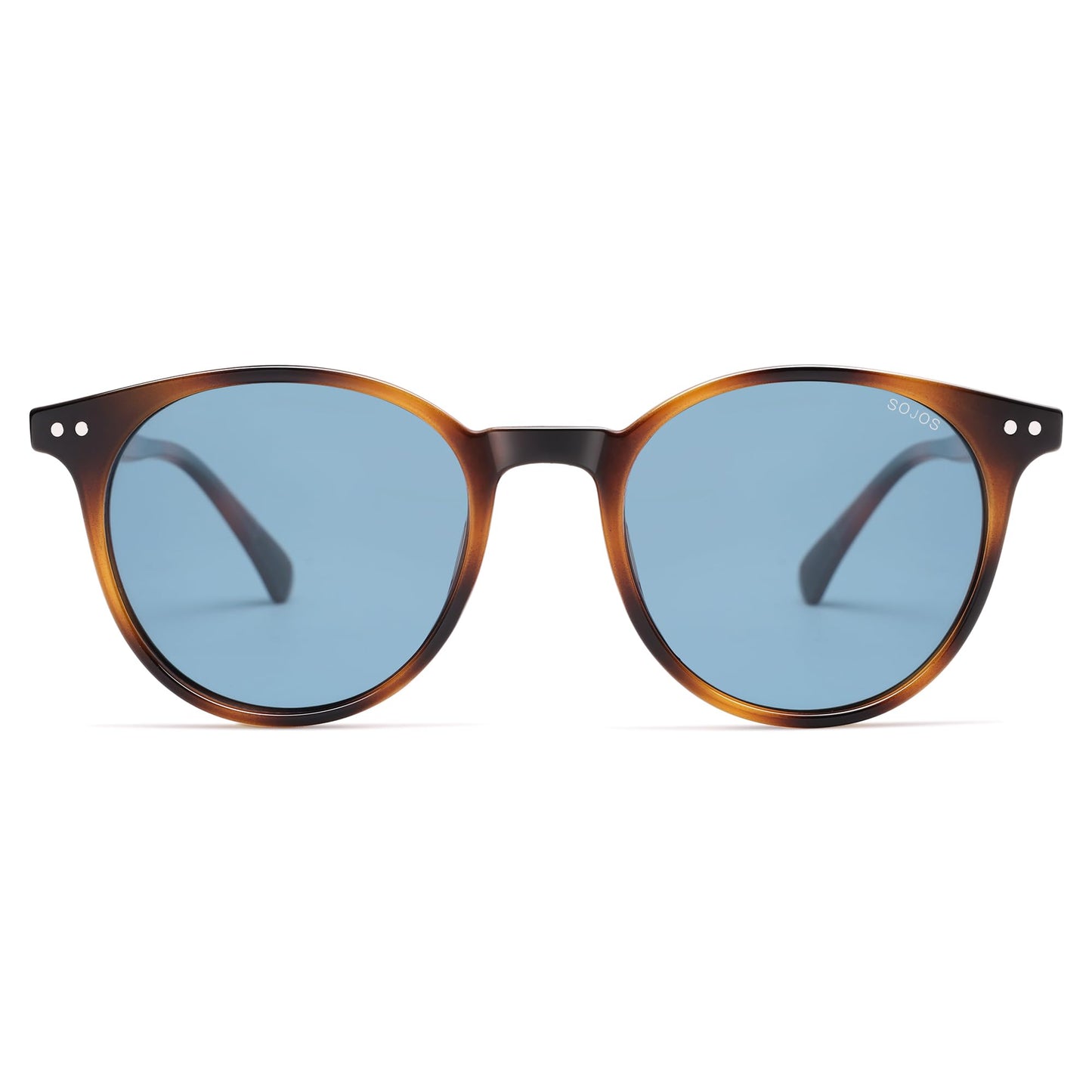 Small Round Classic Polarized Sunglasses for Women Men Vintage Style UV400 Lens SJ2113