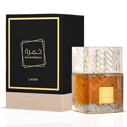 Khamrah - Vanilla, Warm Spicy, Amber, Cinnamon - Eau de Parfum Long-Lasting Fragrance for Unisex, 3.40 Ounce / 100 ml