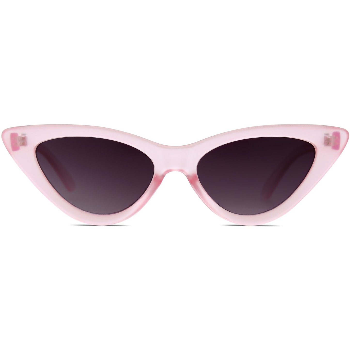 Retro Vintage Narrow Cat Eye Sunglasses for Women Clout Goggles Plastic Frame