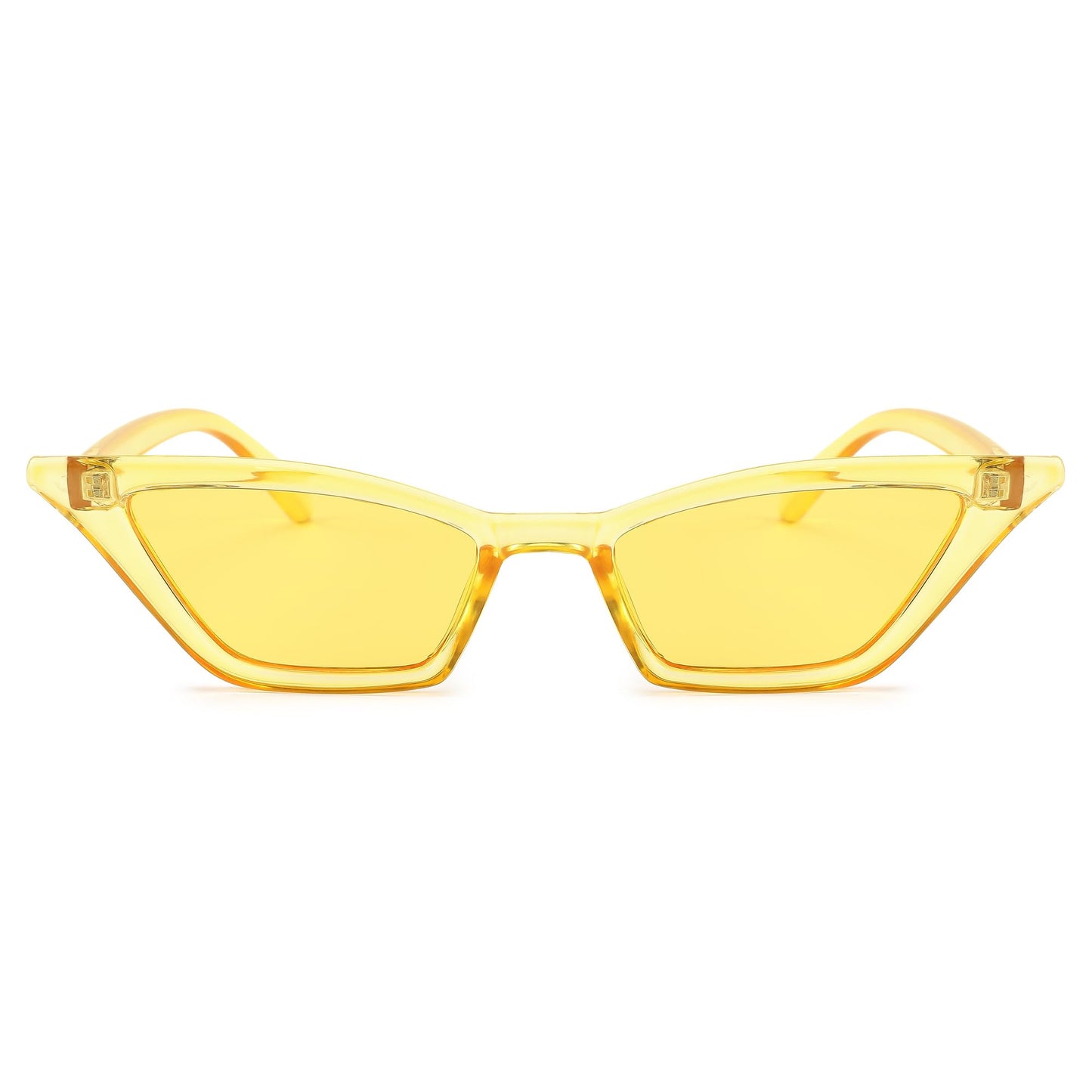 Small Cat Eye Sunglasses Vintage Square Shade Women Eyewear B2291