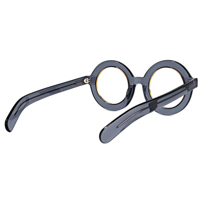 Retro Thick Round Blue Light Blocking Glasses