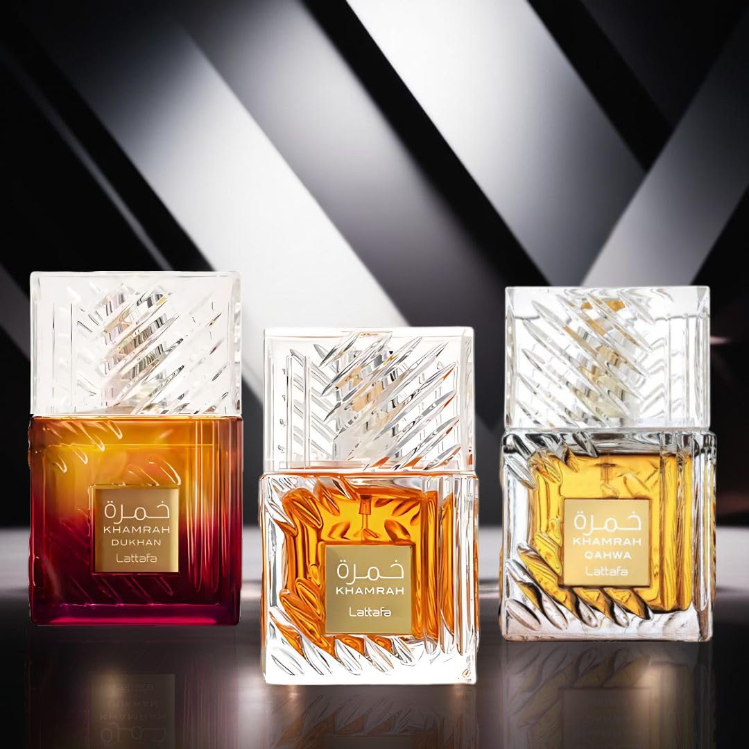 Khamrah - Vanilla, Warm Spicy, Amber, Cinnamon - Eau de Parfum Long-Lasting Fragrance for Unisex, 3.40 Ounce / 100 ml