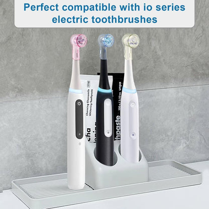 6 Pack Toothbrush Heads Dustproof Cover Compatible with Oral B, Fits for Oral-B iO Series, Pro 1000, 1500, 5000, 7500 Electric Toothbrush, Protects Brush Head and Convenient Travel