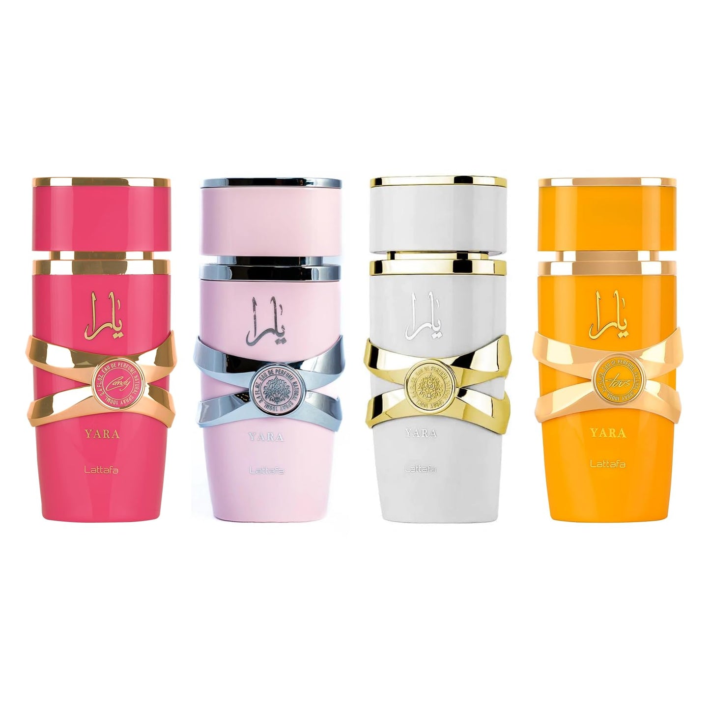 Lattafa Yara - Vanilla, Gourmand, Fruity, Floral - Eau de Parfum Long-Lasting Fragrance for Women, 3.40 Ounce / 100 ml