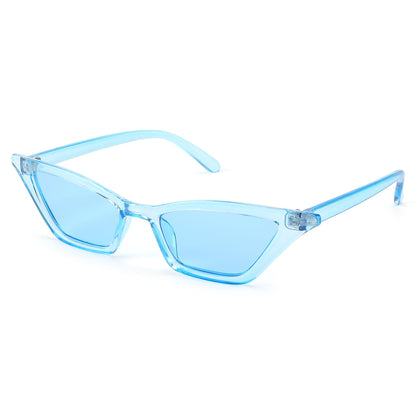Small Cat Eye Sunglasses Vintage Square Shade Women Eyewear B2291
