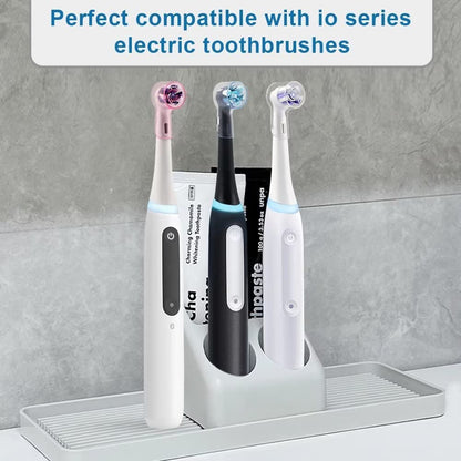6 Pack Toothbrush Heads Dustproof Cover Compatible with Oral B, Fits for Oral-B iO Series, Pro 1000, 1500, 5000, 7500 Electric Toothbrush, Protects Brush Head and Convenient Travel