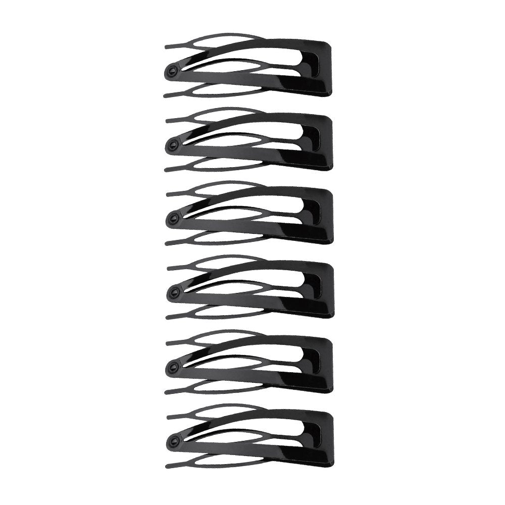 Double Grip Hair Clips, 6 Count