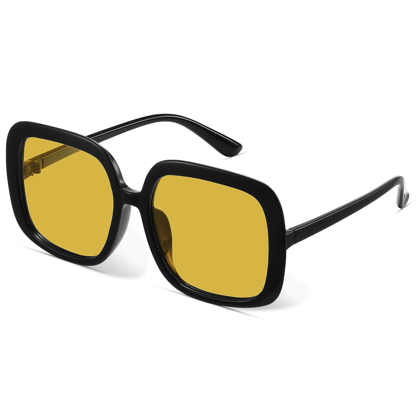 Oversized Polarized Sunglasses Women, Trendy Retro Sun Glasses