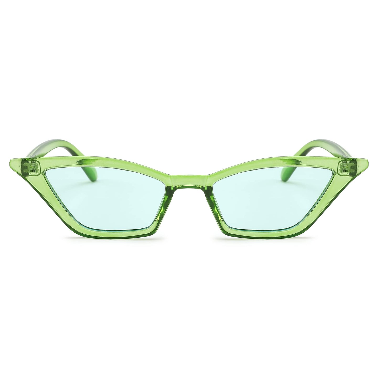 Small Cat Eye Sunglasses Vintage Square Shade Women Eyewear B2291