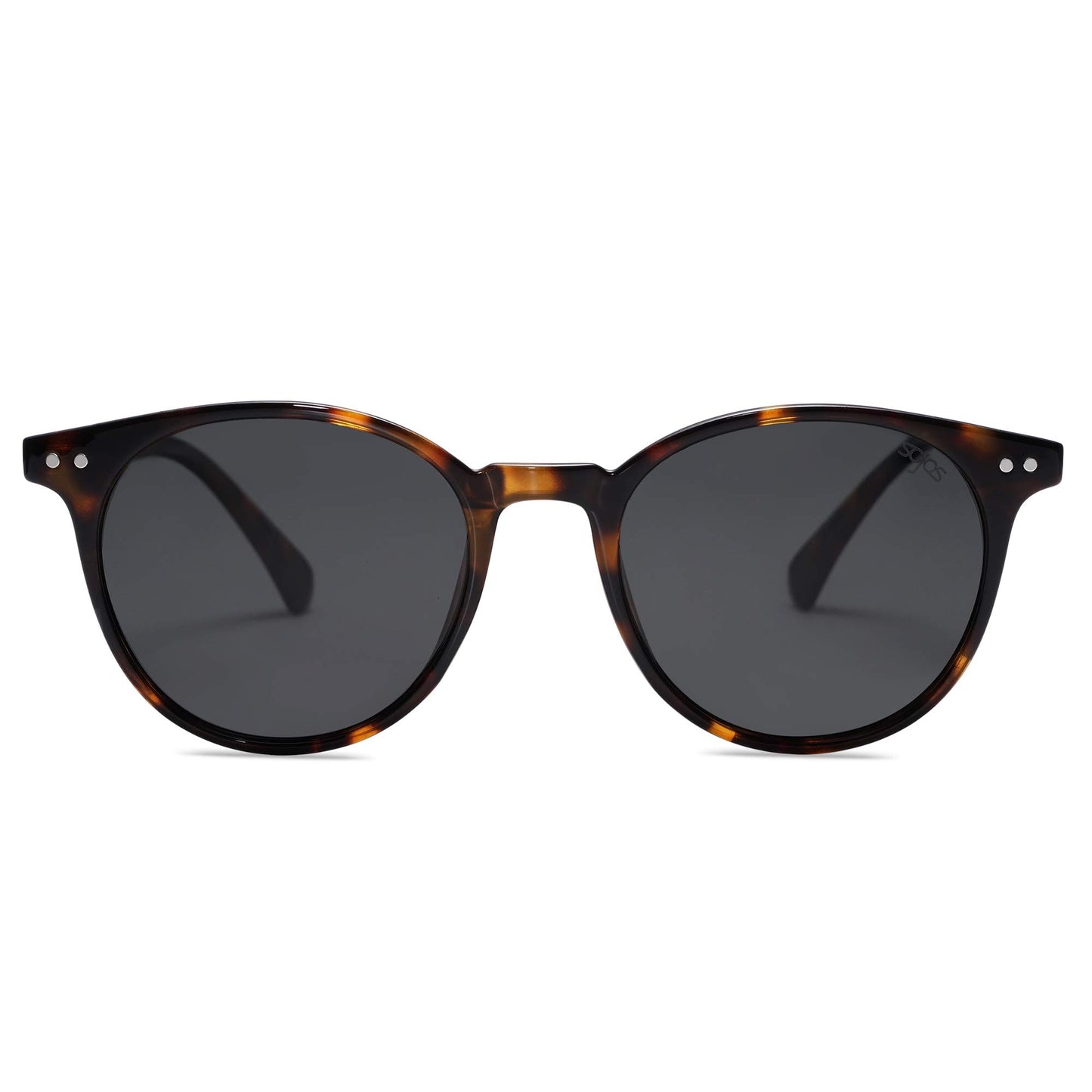 Small Round Classic Polarized Sunglasses for Women Men Vintage Style UV400 Lens SJ2113