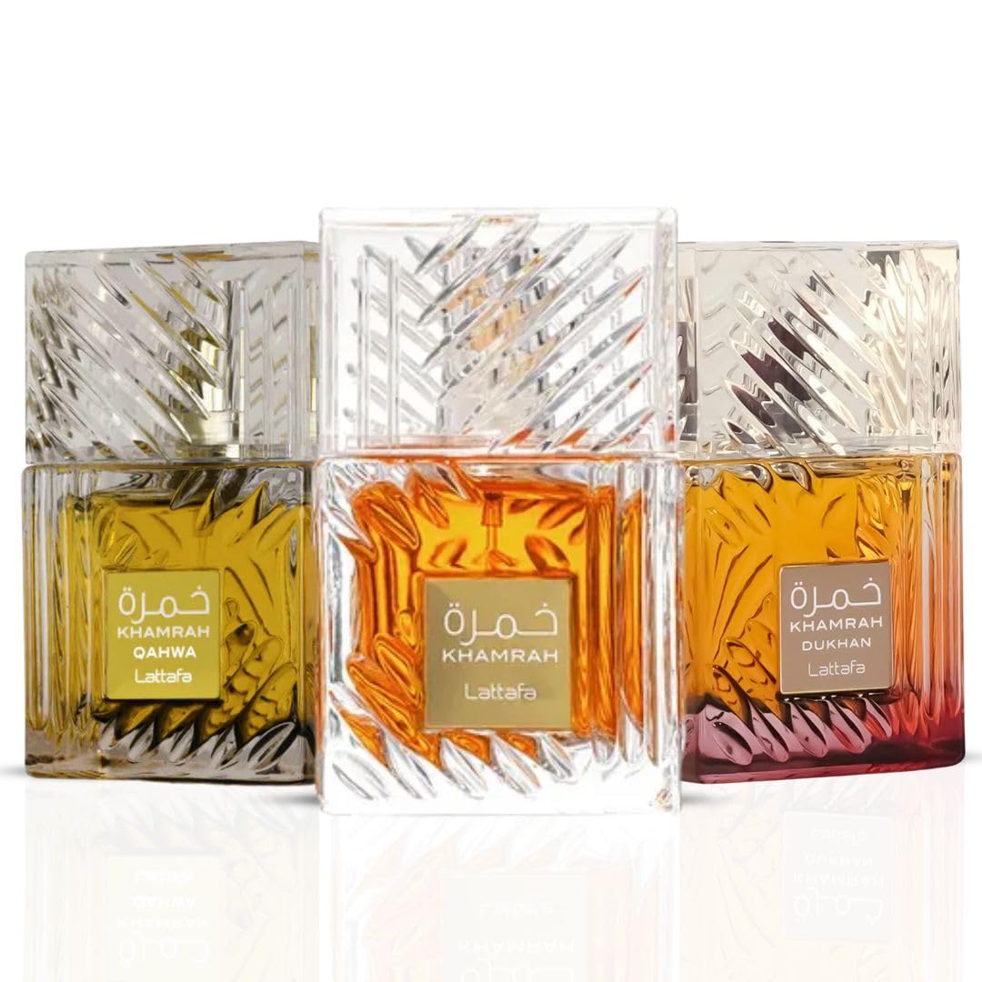 Khamrah - Vanilla, Warm Spicy, Amber, Cinnamon - Eau de Parfum Long-Lasting Fragrance for Unisex, 3.40 Ounce / 100 ml
