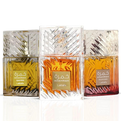 Khamrah - Vanilla, Warm Spicy, Amber, Cinnamon - Eau de Parfum Long-Lasting Fragrance for Unisex, 3.40 Ounce / 100 ml