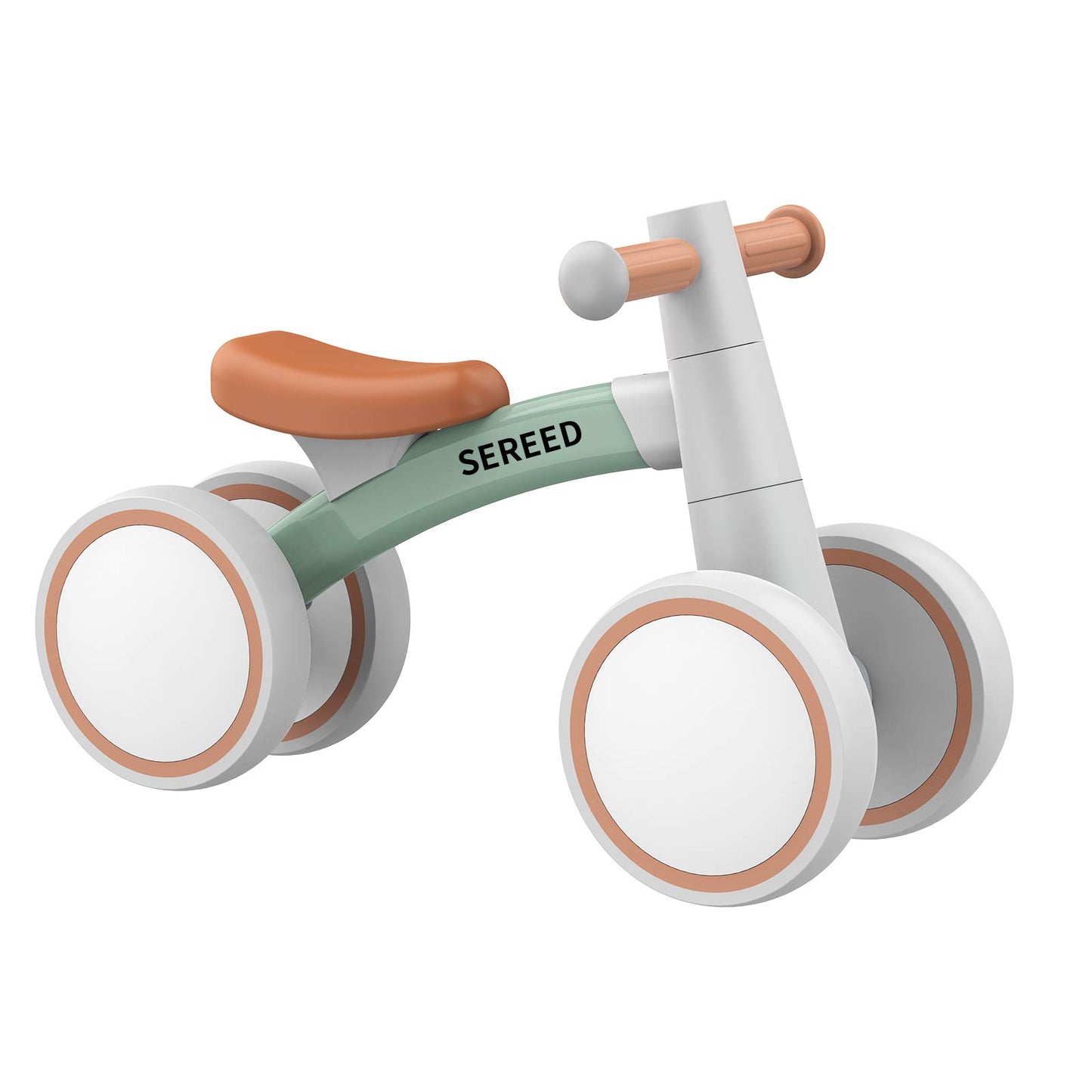 Baby Balance Bike for 1 Year Old Boys Girls 12-24 Month Toddler Balance Bike, 4 Wheels Toddler First Bike, First Birthday Gifts