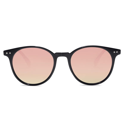 Small Round Classic Polarized Sunglasses for Women Men Vintage Style UV400 Lens SJ2113