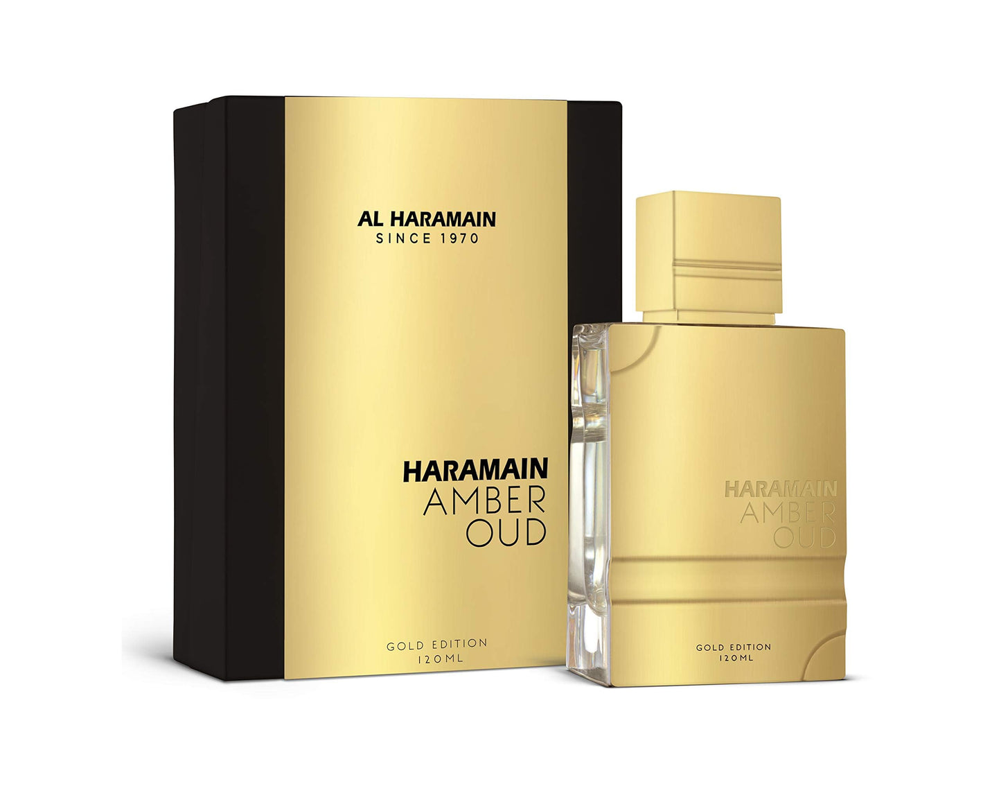 Haramain Al Amber Oud Gold Edition - Arabian Perfume for Women and Men - Unisex Long Lasting Amber for Men and Women - 3.33 oz