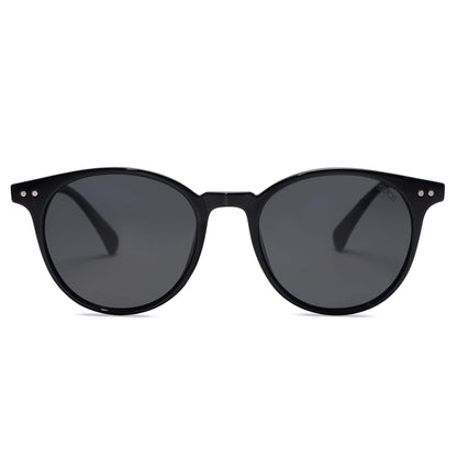 Small Round Classic Polarized Sunglasses for Women Men Vintage Style UV400 Lens SJ2113