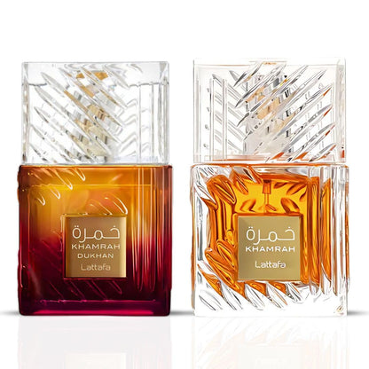Khamrah - Vanilla, Warm Spicy, Amber, Cinnamon - Eau de Parfum Long-Lasting Fragrance for Unisex, 3.40 Ounce / 100 ml