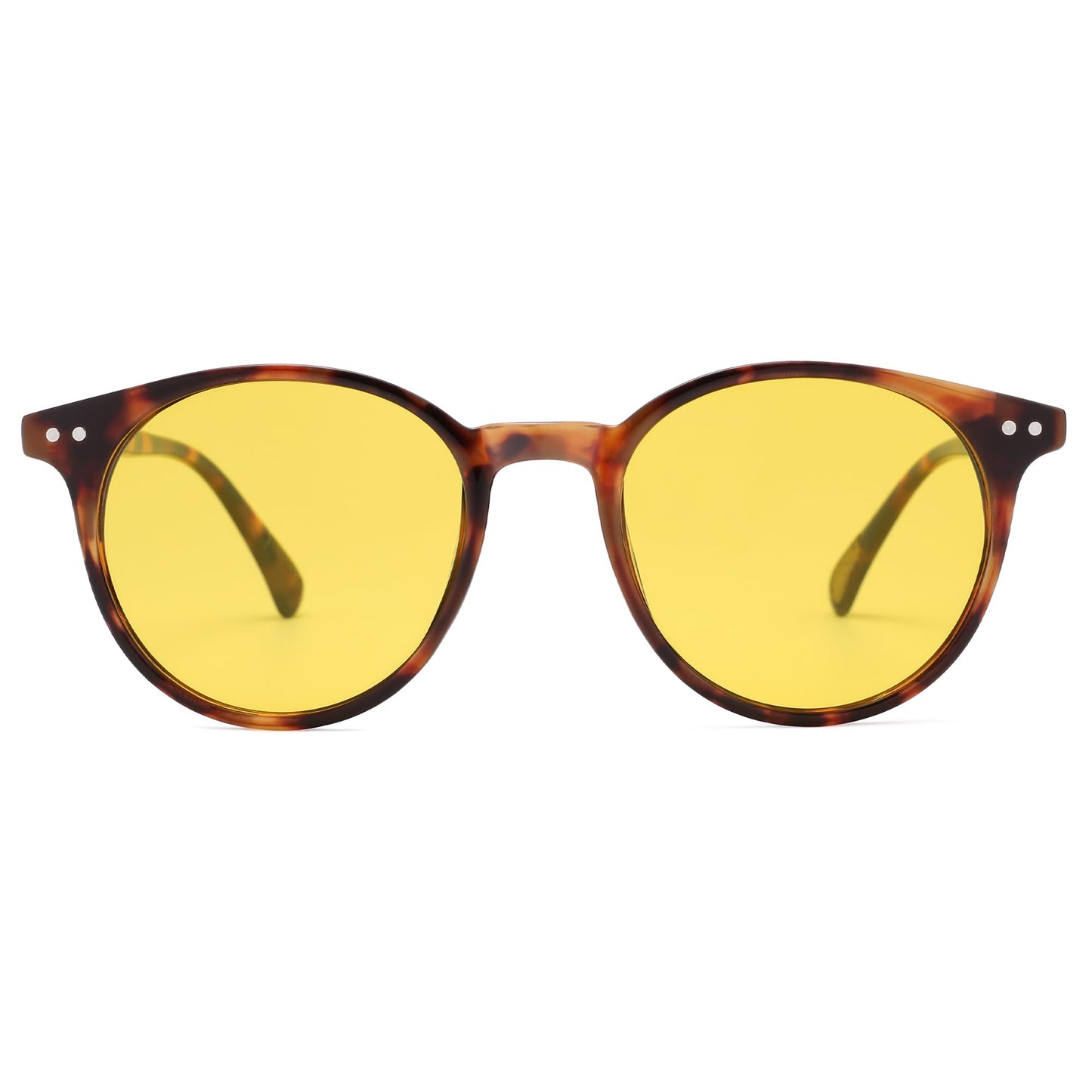Small Round Classic Polarized Sunglasses for Women Men Vintage Style UV400 Lens SJ2113