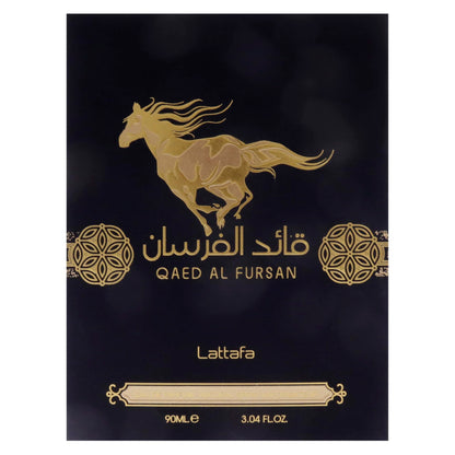 Lattafa Qaed Al Fursan Unlimited Eau de Parfum Spray for Unisex, 3.04 Ounce