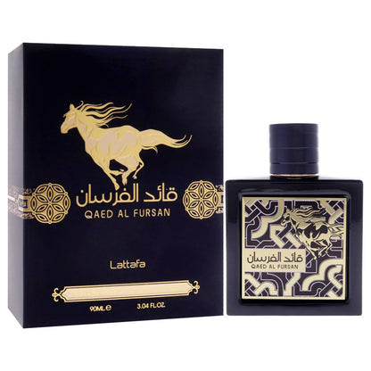 Lattafa Qaed Al Fursan Unlimited Eau de Parfum Spray for Unisex, 3.04 Ounce