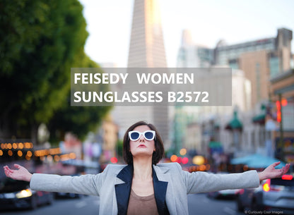 Retro Oversized Square Horn Sunglasses Semi Cat Eye Butterfly Glass Big Thick Bold Frame