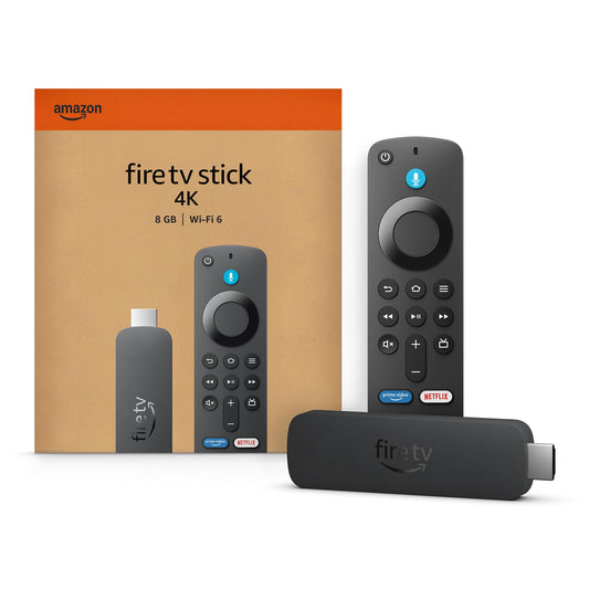 Fire TV Stick 4K (newest model) with AI-powered Fire TV Search, Wi-Fi 6, stream over 1.5 million movies and shows, free & live TV