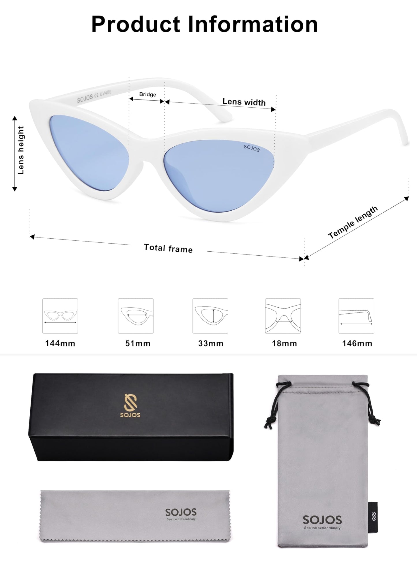 Retro Vintage Narrow Cat Eye Sunglasses for Women Clout Goggles Plastic Frame