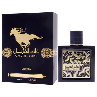 Lattafa Qaed Al Fursan Unlimited Eau de Parfum Spray for Unisex, 3.04 Ounce