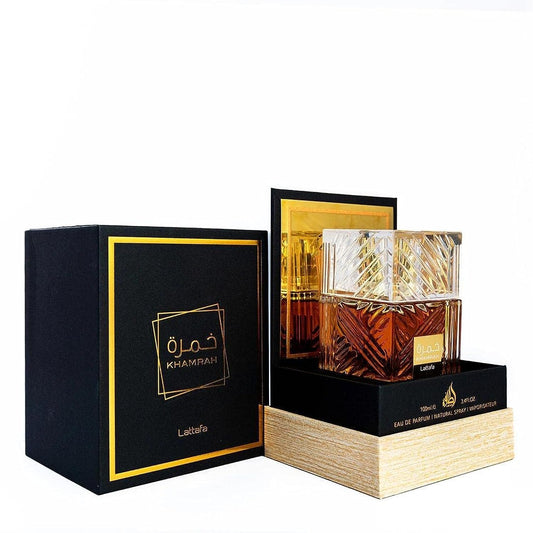 Khamrah - Vanilla, Warm Spicy, Amber, Cinnamon - Eau de Parfum Long-Lasting Fragrance for Unisex, 3.40 Ounce / 100 ml