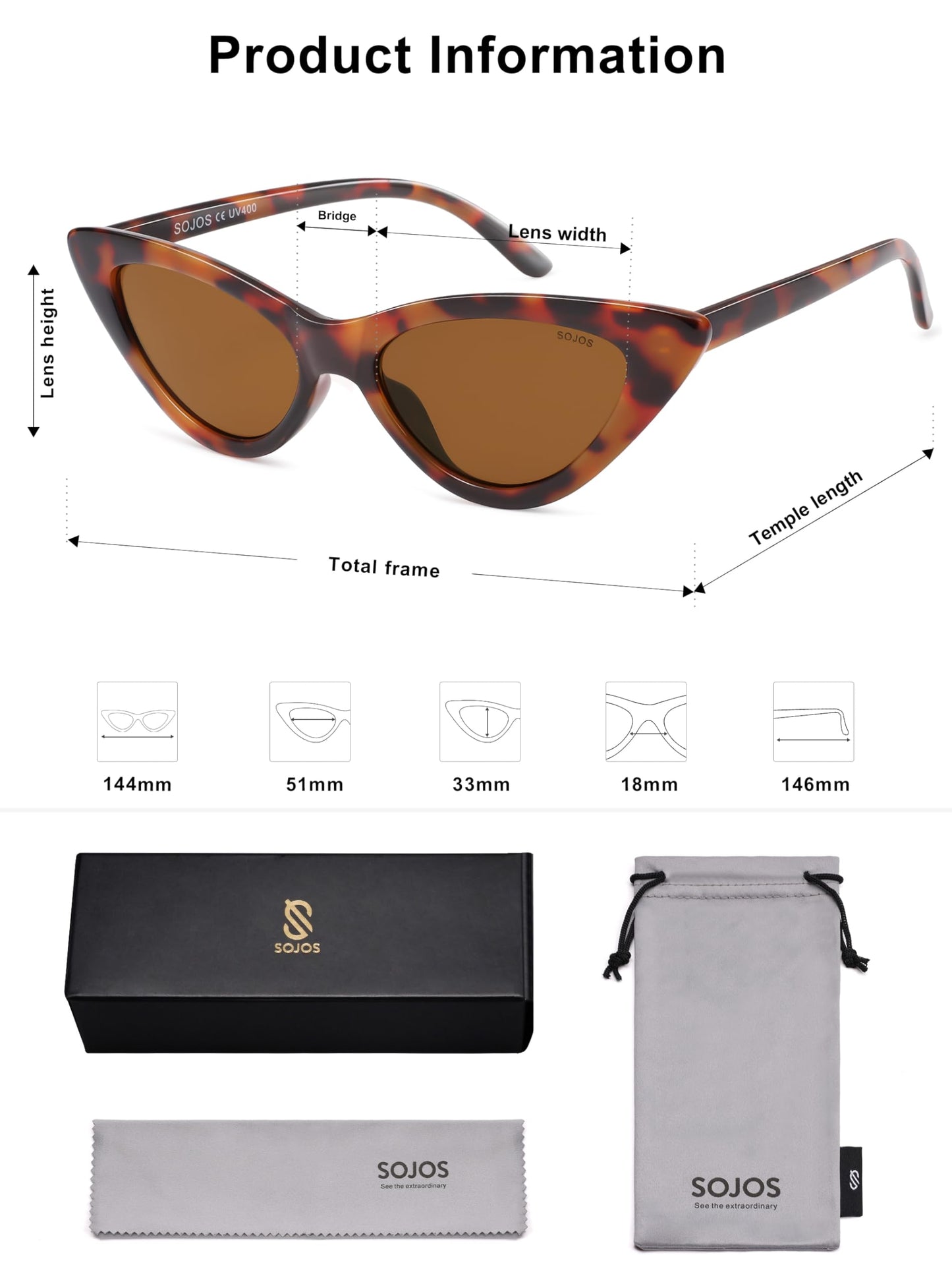 Retro Vintage Narrow Cat Eye Sunglasses for Women Clout Goggles Plastic Frame