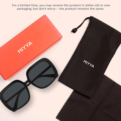 Oversized Polarized Sunglasses Women, Trendy Retro Sun Glasses