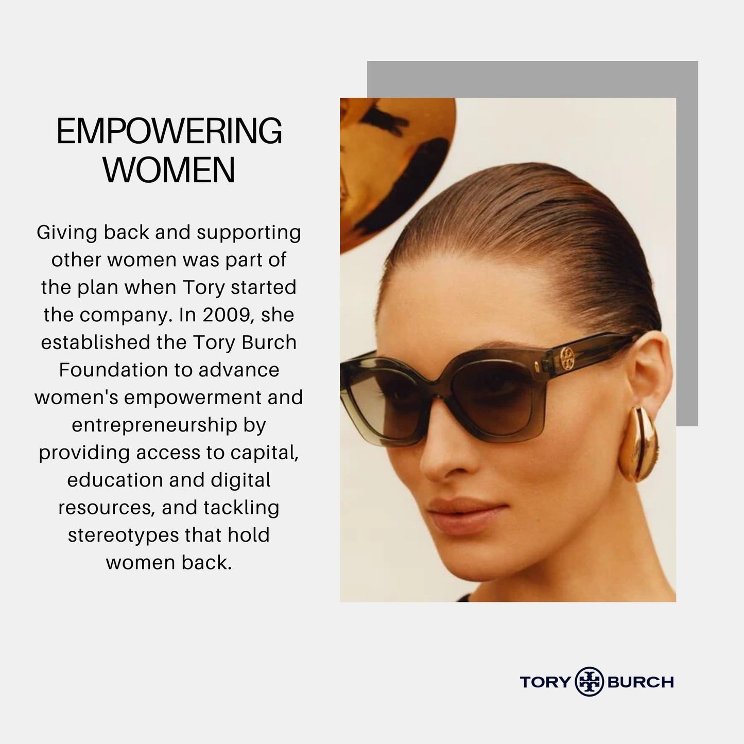 Tory Burch Women's Modern Square