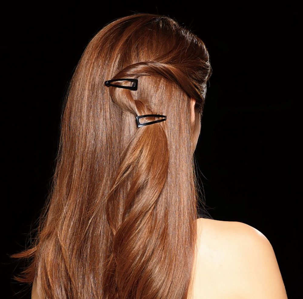 Double Grip Hair Clips, 6 Count