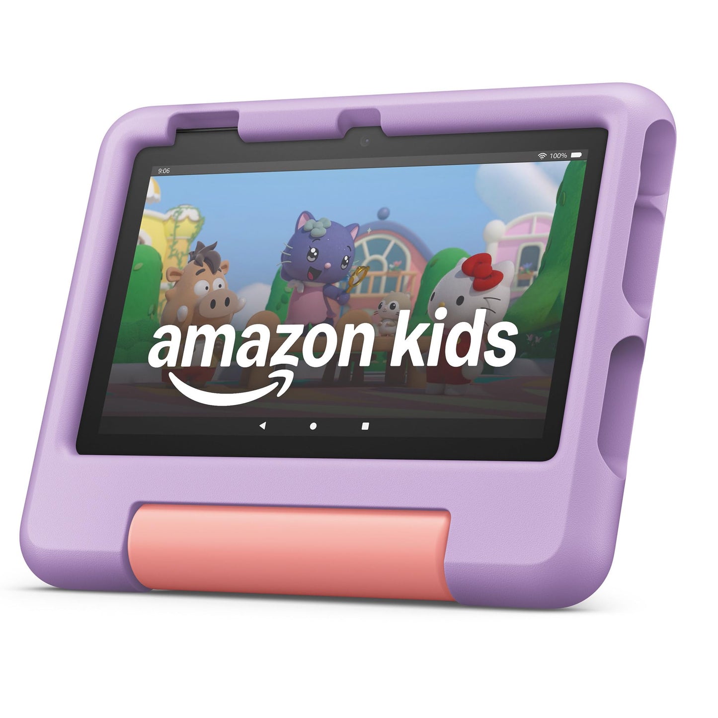 Amazon Fire 7 Kids tablet (newest model) ages 3-7. Top-selling 7" kids tablet on Amazon. Includes ad-free and exclusive content, easy parental controls, 10-hr battery, 32 GB, Blue
