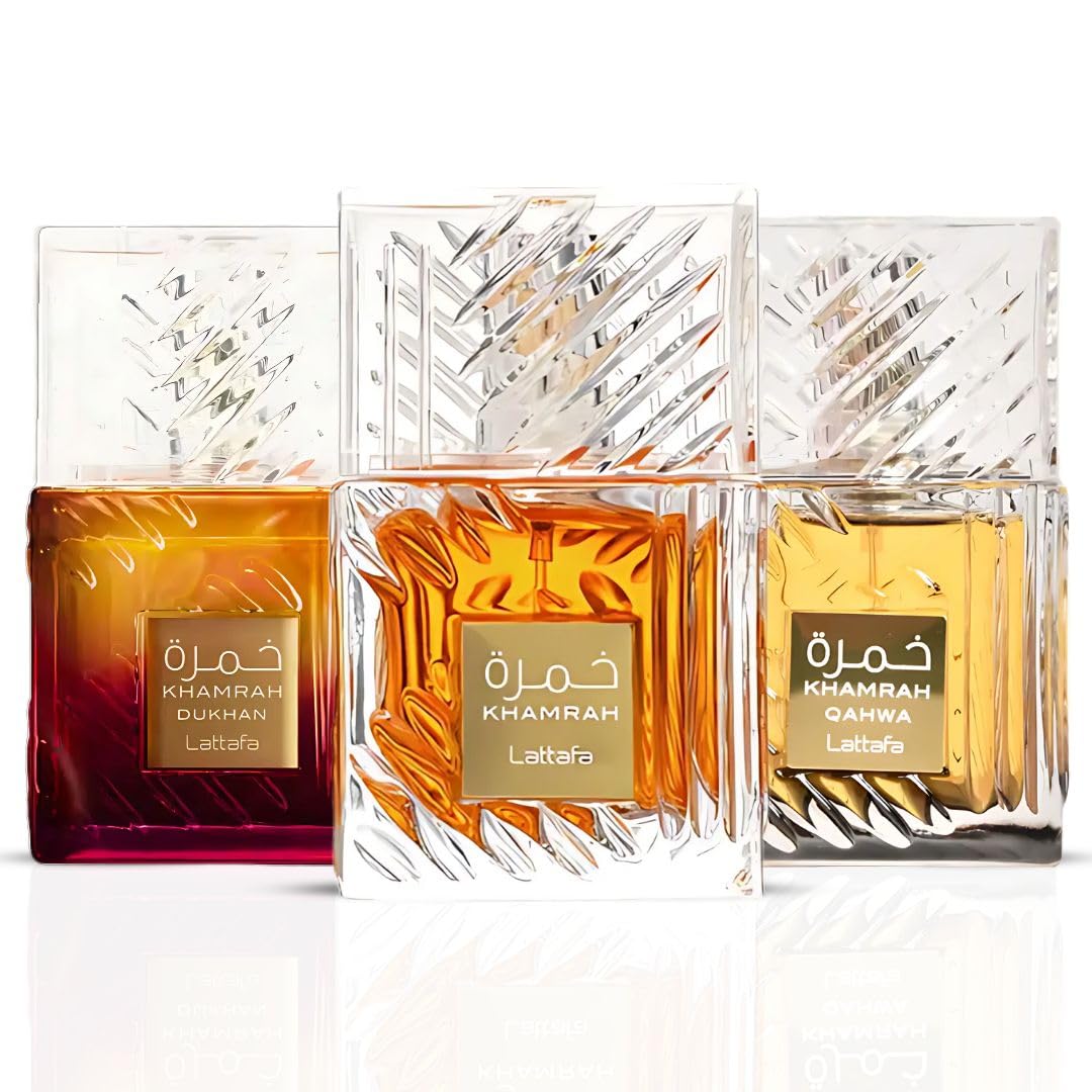 Khamrah - Vanilla, Warm Spicy, Amber, Cinnamon - Eau de Parfum Long-Lasting Fragrance for Unisex, 3.40 Ounce / 100 ml