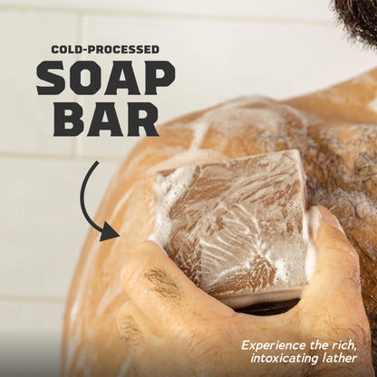 Dr. Squatch Natural Bar Soap for Men Variety Gift Set - Cold Process No Harsh Chemicals - Rainforest Rapids, Fresh Falls, Coconut Castaway, Wood Barrel Bourbon, Pine Tar & more (5 oz, 10-Pack)