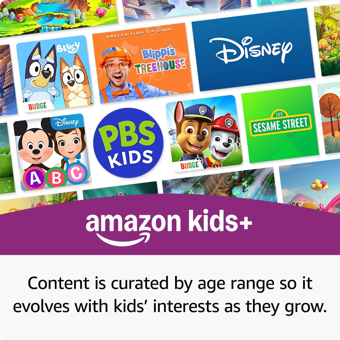 Amazon Fire 7 Kids tablet (newest model) ages 3-7. Top-selling 7" kids tablet on Amazon. Includes ad-free and exclusive content, easy parental controls, 10-hr battery, 32 GB, Blue