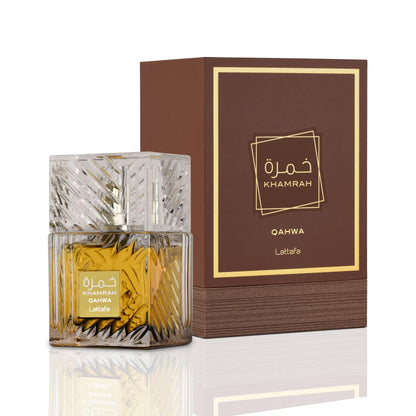 Khamrah - Vanilla, Warm Spicy, Amber, Cinnamon - Eau de Parfum Long-Lasting Fragrance for Unisex, 3.40 Ounce / 100 ml