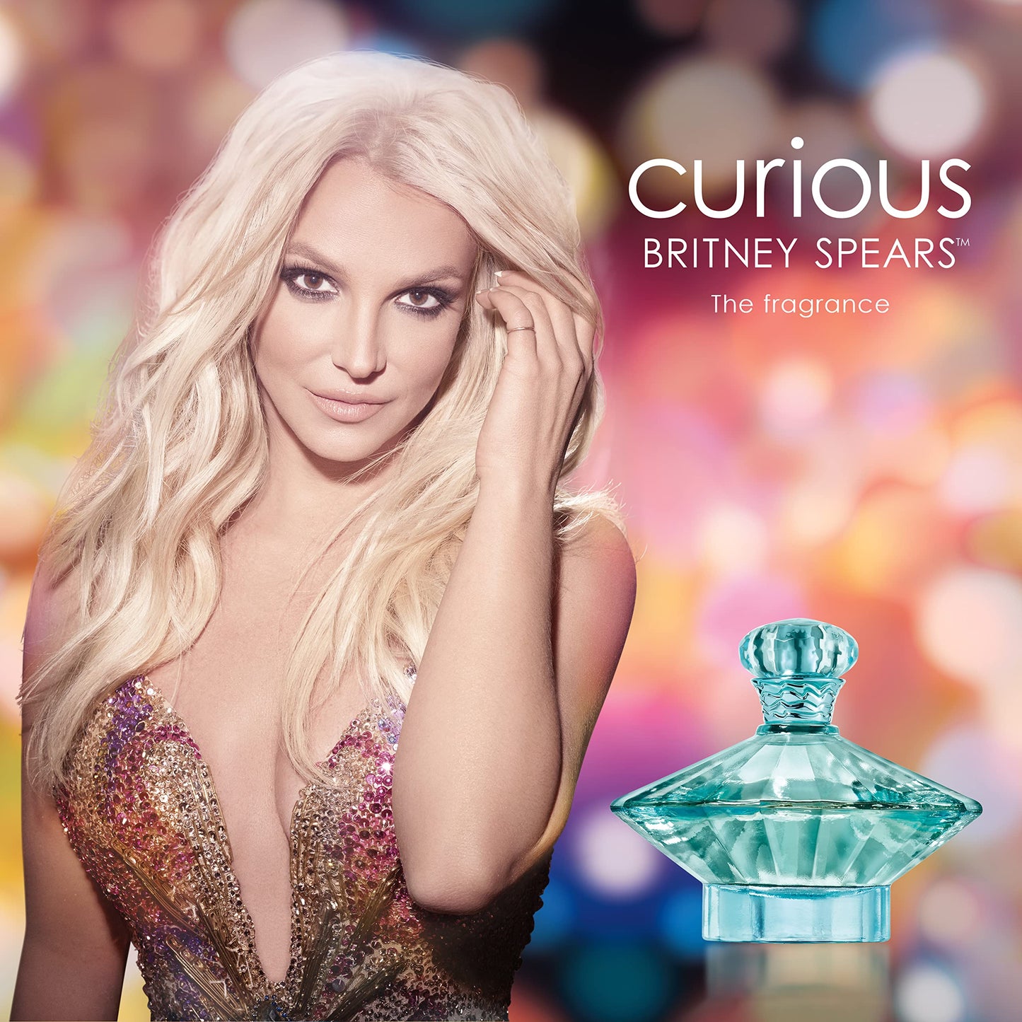 Britney Spears Curious, Eau De Parfum EDP Spray for Women, 3.3 Fl Oz